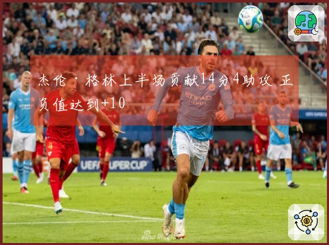 杰伦·格林上半场贡献14分4助攻 正负值达到+10