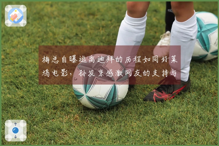 梅总自曝逃离迪拜的历程如同好莱坞电影，孙发京感激网友的支持与帮助